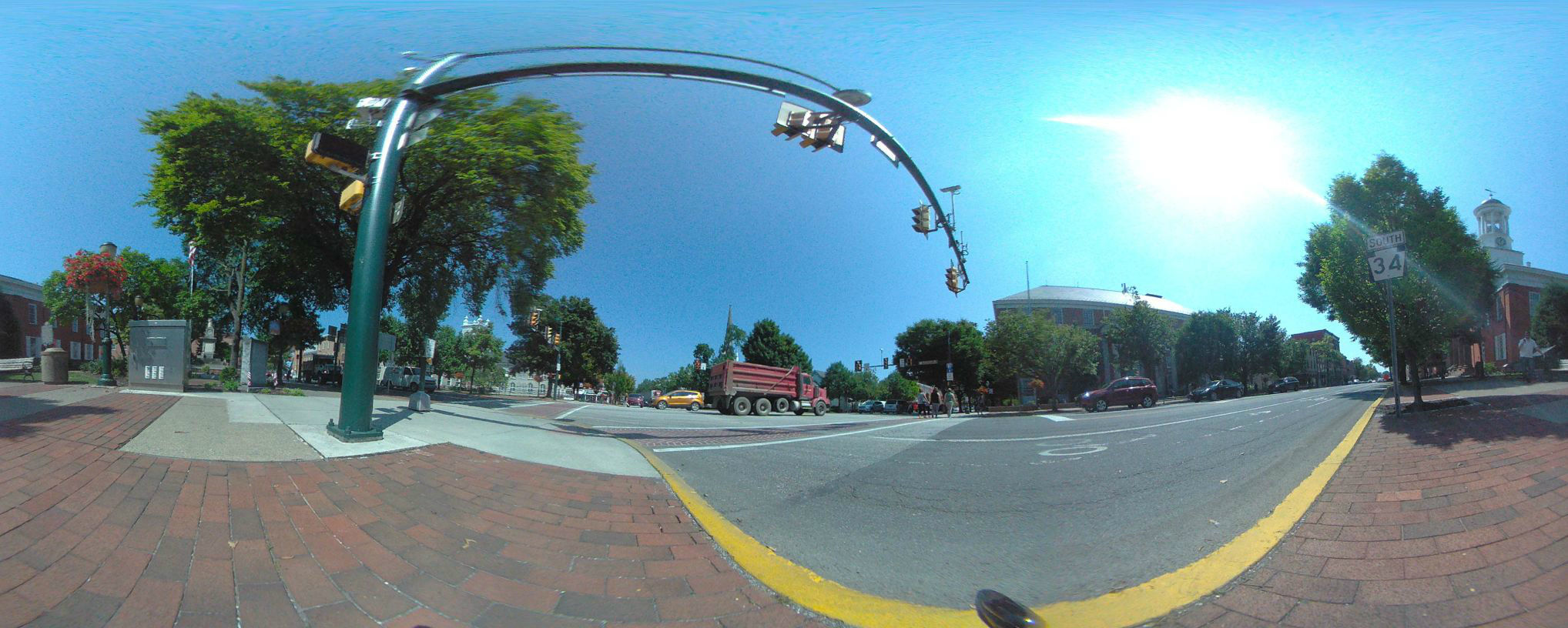 High Street and Hanover Street intersection